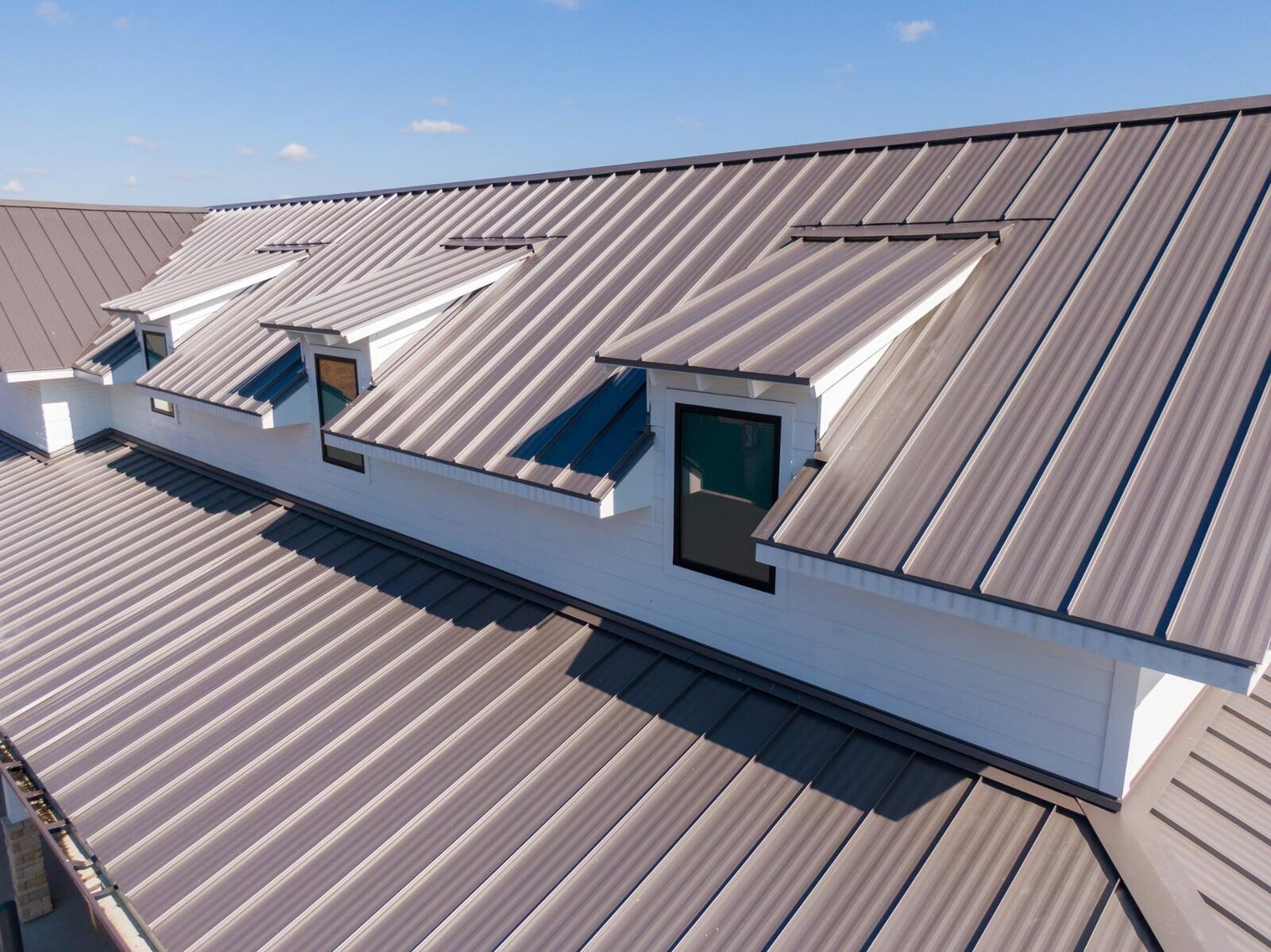 Beautiful standing seam metal roof by ERS Metals and IMQ Instant metal quote